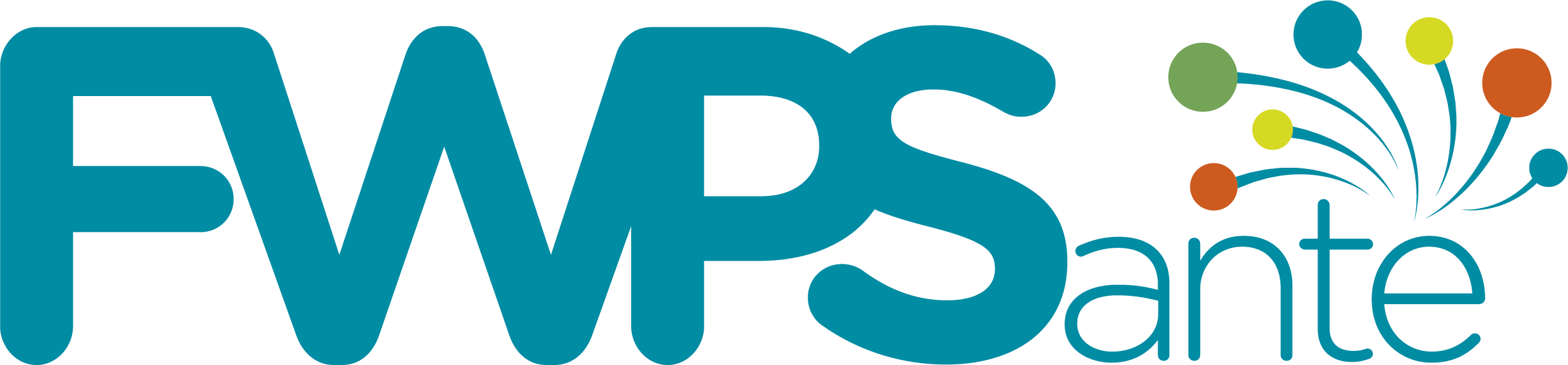 Logo FWPSanté - sans texte - couleurs