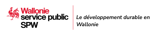 Logo SPW Wallonie - Le développement durable